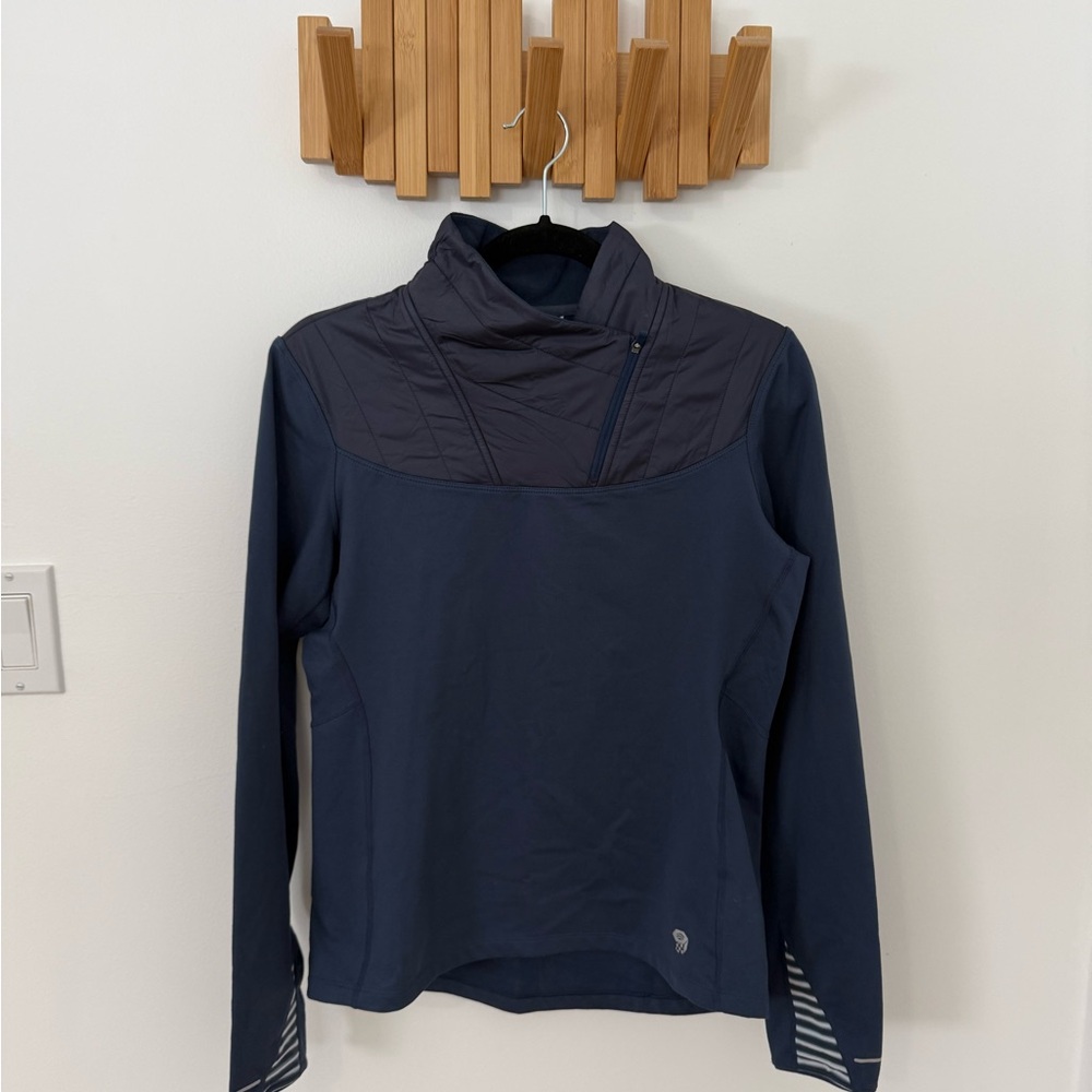 Mountain Hardwear 32 Degree Insulated 1/4 Zip Pullover Women’s Size Small Blue
